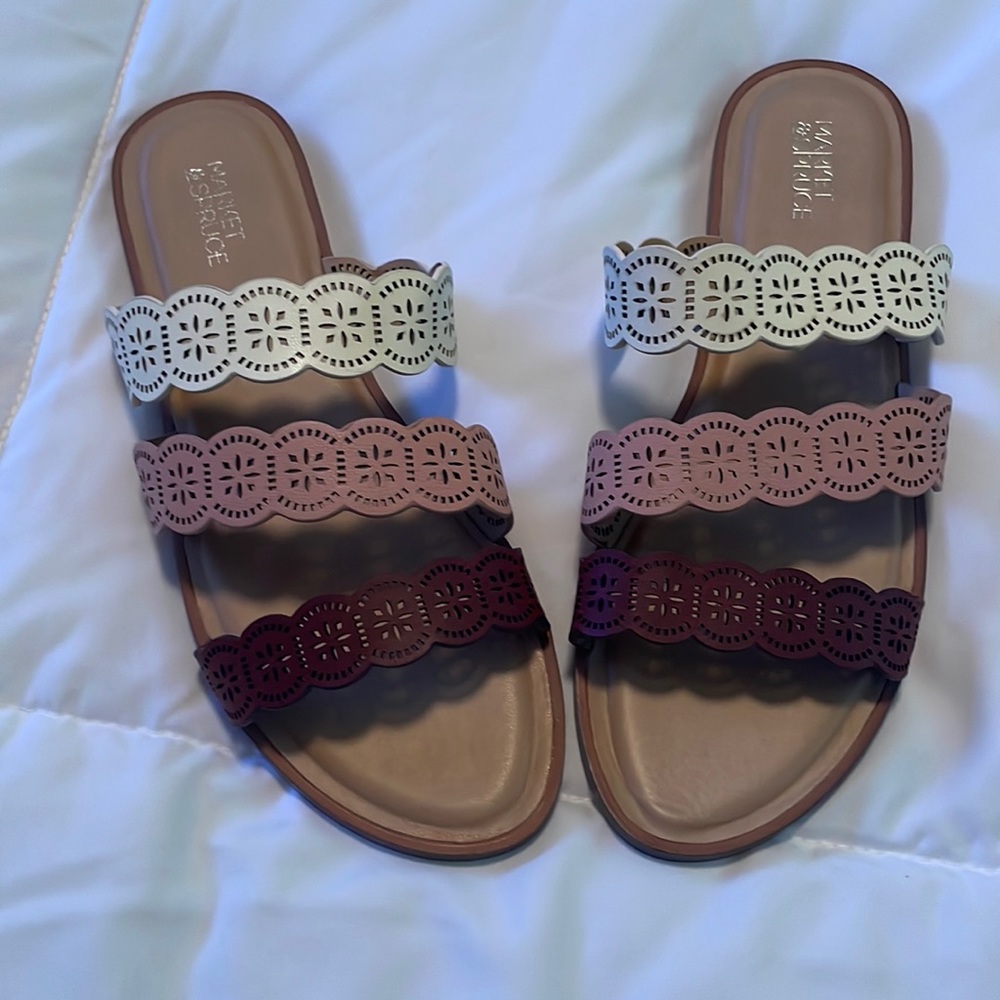 Slide Sandals Sz 8
